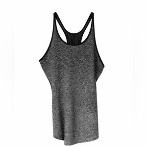 Women's Nike Black and Gray Tank Top